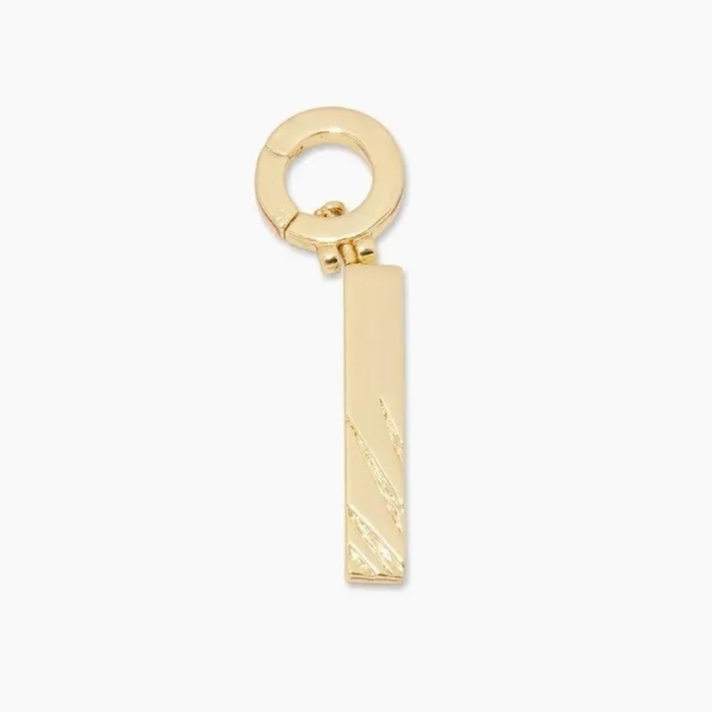 Gorjana Parker 18K Gold Plated Charm Initial I